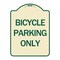 Signmission Bicycle Parking Only Heavy-Gauge Aluminum Architectural Sign, 24" x 18", TG-1824-24318 A-DES-TG-1824-24318 - alternate 1